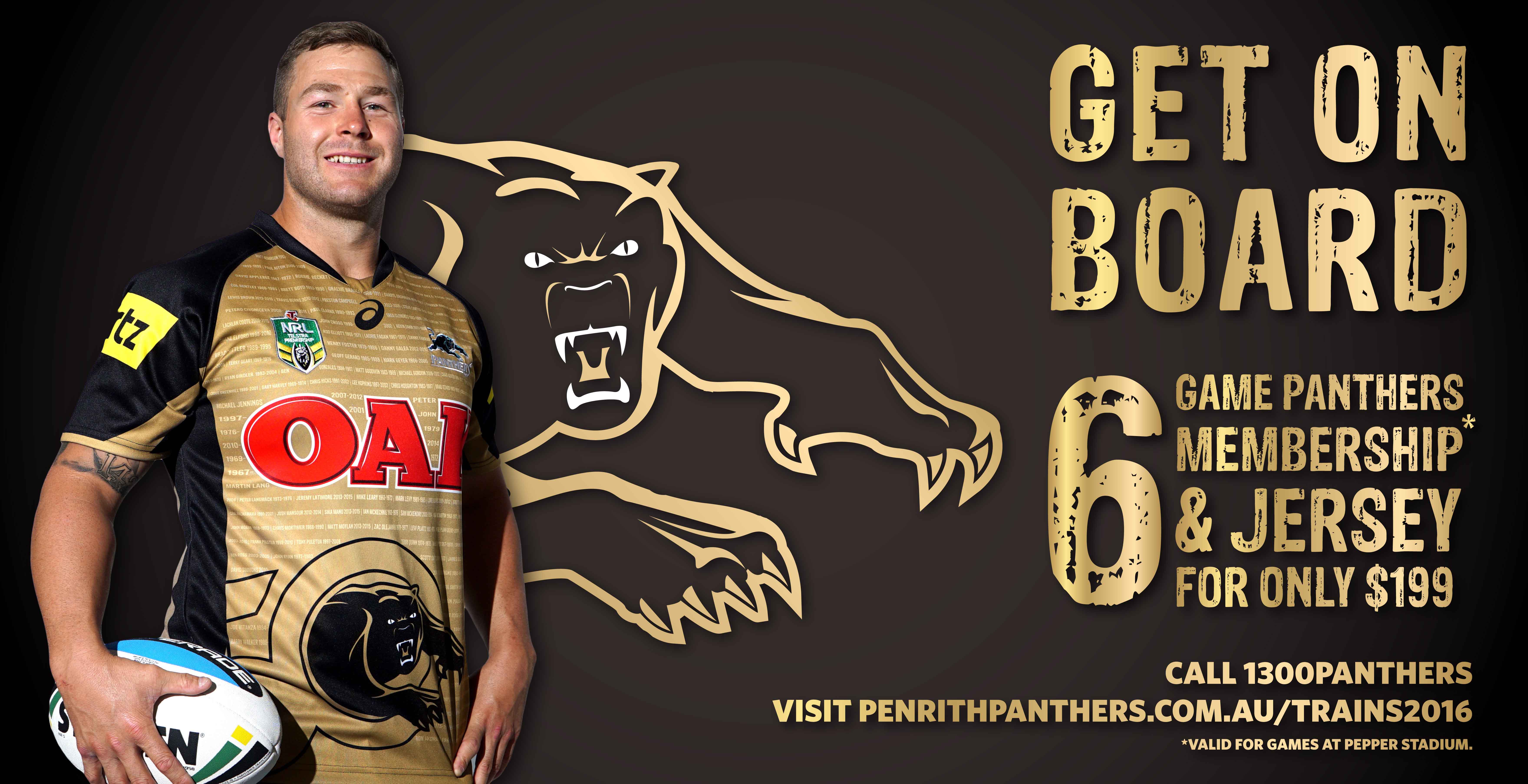 Penrith Panthers Billboard Ad Design
