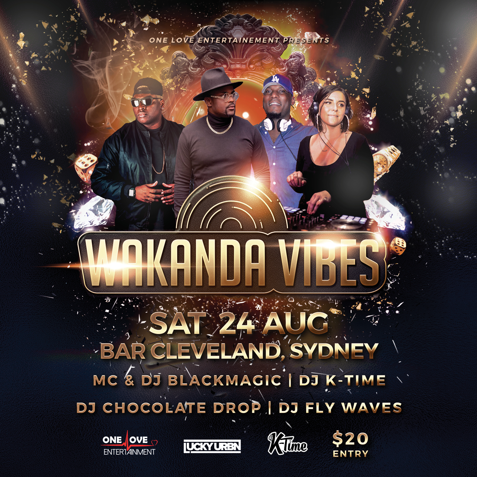 Wakanda Vibes Event Design